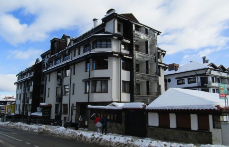 Studio opposite the Gondola lift in Bansko