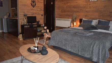 Luxury furnished studio apartment in 4* complex, Bansko
