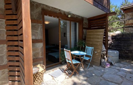 Двухкомнатная квартира, первый этаж, лыжная зона, гр. Банско