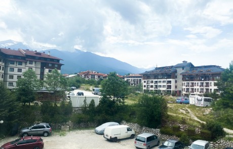 Studio with a fireplace in Bansko in Old Inn Residential Complex