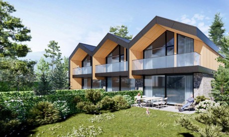 Два индивидуальных жилых дома — новое строительство.