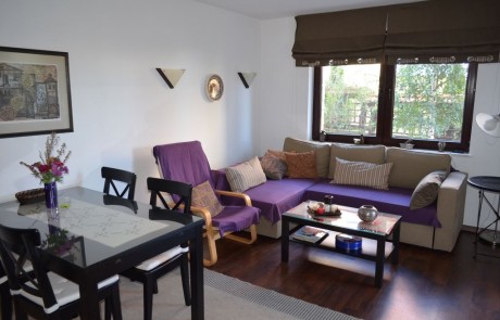 Luxury two-bedroom apartment in a hotel complex in Bansko