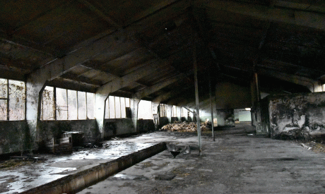 Industrial hall 1057 sq.m. and 3000 sq.m. land, Banya village