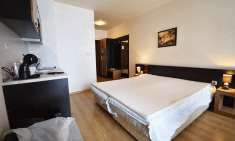 Furnished studio with balcony, near Bansko