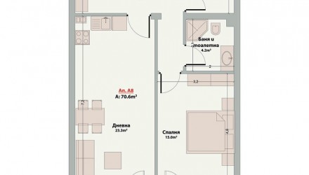 Съвременен двустаен апартамент в Банско — изгодна инвестиция и комфорт за живеене Съвременен двустаен апартамент в Банско — изгодна инвестиция и комфорт за живеене
