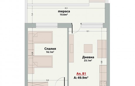 Нов апартамент в Банско — перспективна инвестиция в модерен комплекс със СПА център и басейн